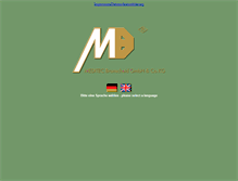 Tablet Screenshot of meditec-gmbh.de